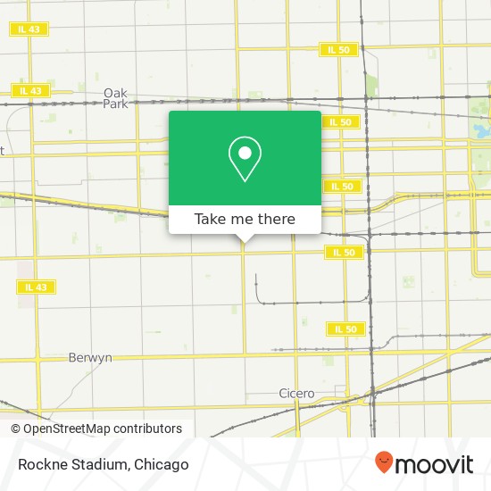 Rockne Stadium map