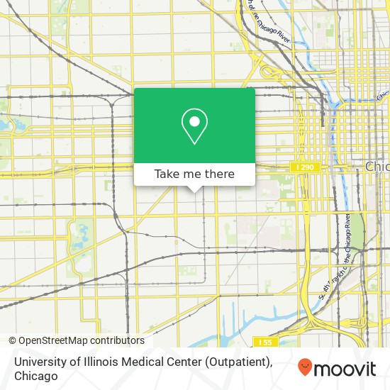 Mapa de University of Illinois Medical Center (Outpatient)