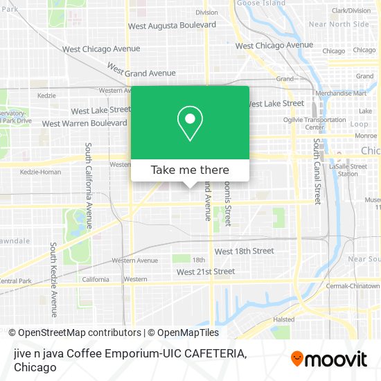 Mapa de jive n java Coffee Emporium-UIC CAFETERIA