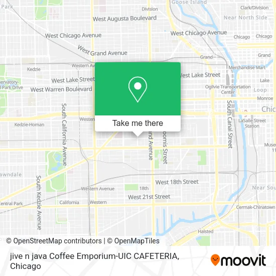 Mapa de jive n java Coffee Emporium-UIC CAFETERIA