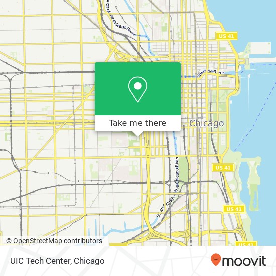 UIC Tech Center map