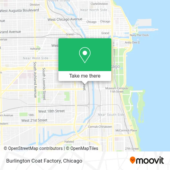 Burlington Coat Factory map