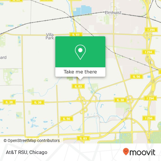 At&T RSU map