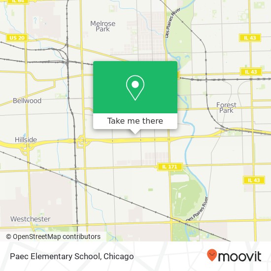 Paec Elementary School map