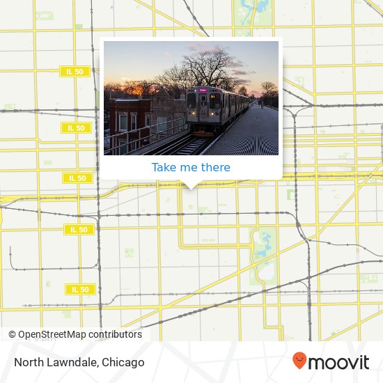 North Lawndale map