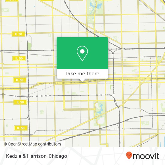 Mapa de Kedzie & Harrison