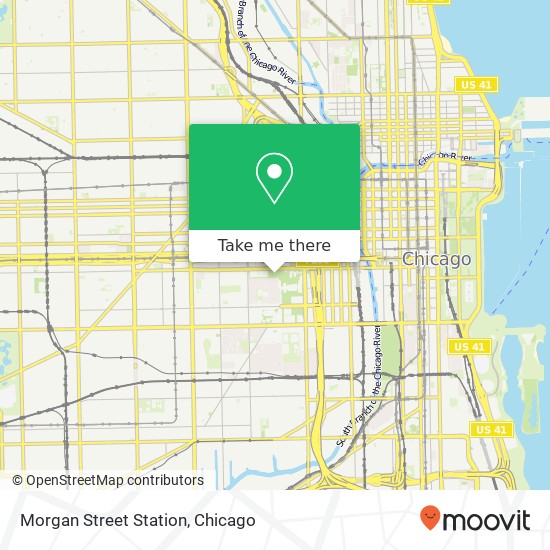 Mapa de Morgan Street Station