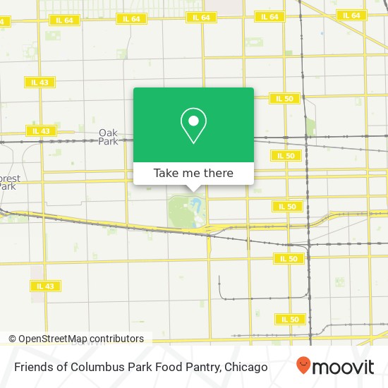 Mapa de Friends of Columbus Park Food Pantry