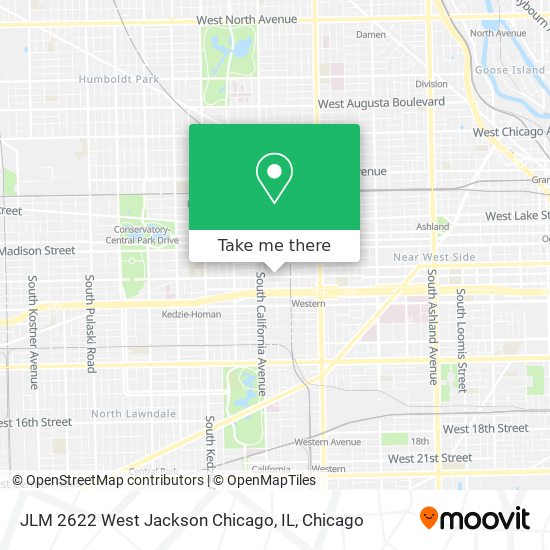 JLM 2622 West Jackson Chicago, IL map