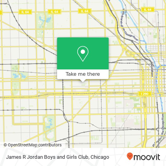 James R Jordan Boys and Girls Club map