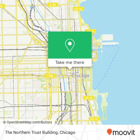 The Northern Trust Building map