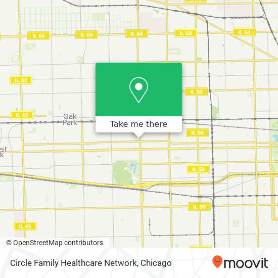 Circle Family Healthcare Network map