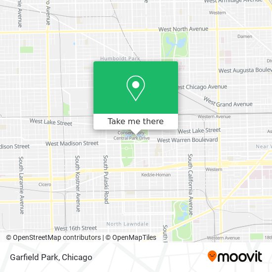 Garfield Park map