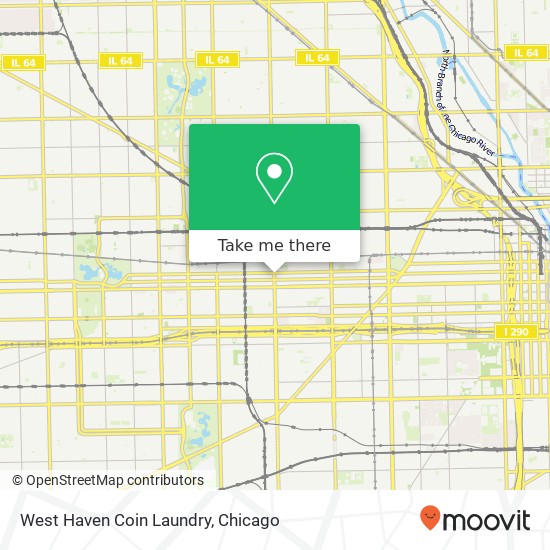 Mapa de West Haven Coin Laundry