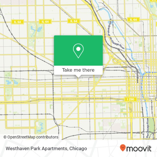 Westhaven Park Apartments map