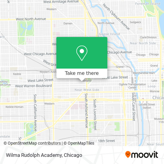 Wilma Rudolph Academy map