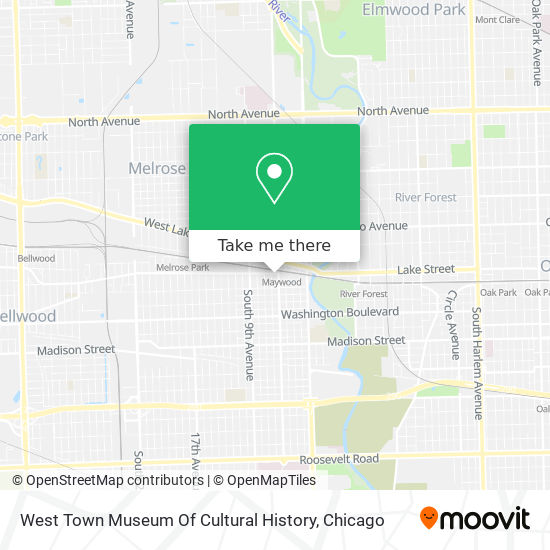 West Town Museum Of Cultural History map