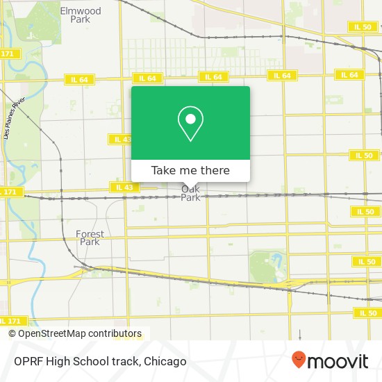 OPRF High School track map