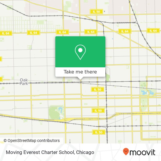 Moving Everest Charter School map