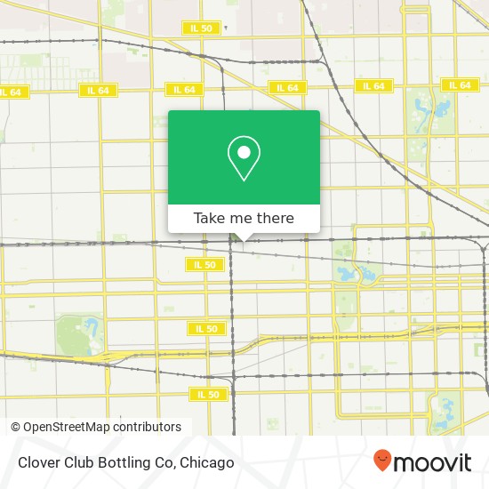 Clover Club Bottling Co map