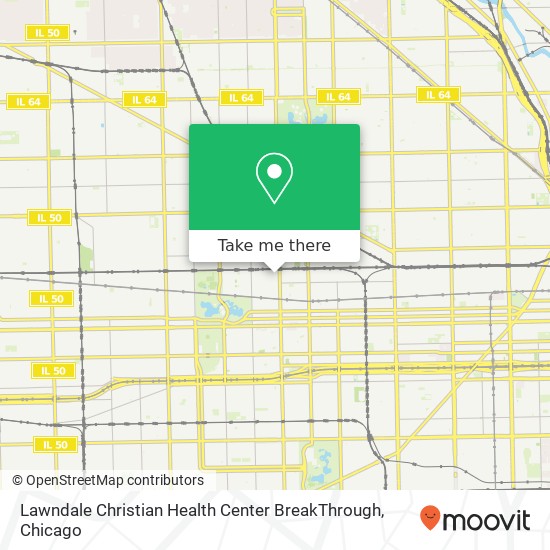 Mapa de Lawndale Christian Health Center BreakThrough