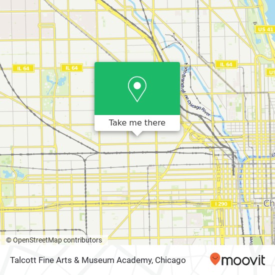 Talcott Fine Arts & Museum Academy map