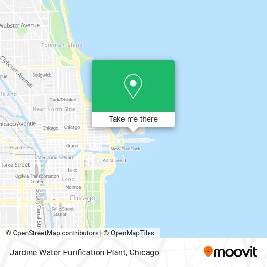 Jardine Water Purification Plant map