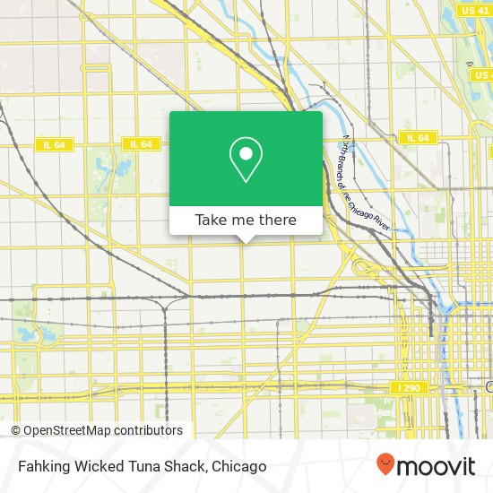 Mapa de Fahking Wicked Tuna Shack