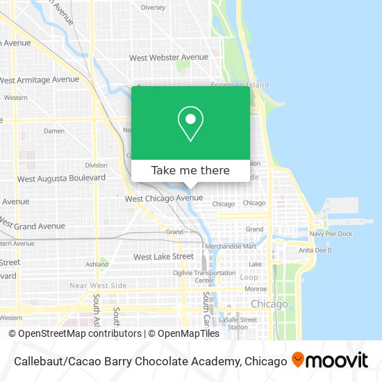 Callebaut / Cacao Barry Chocolate Academy map