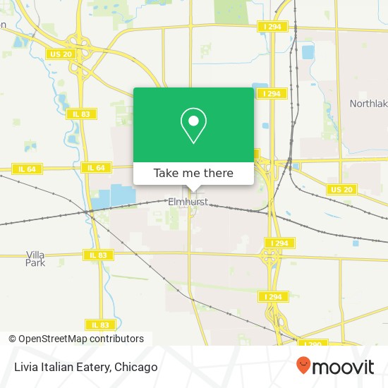 Livia Italian Eatery map