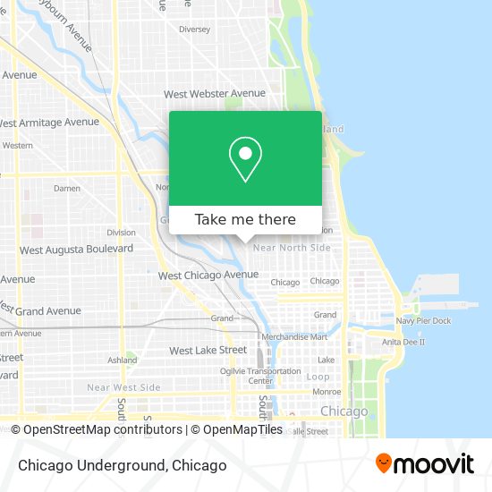 Chicago Underground map