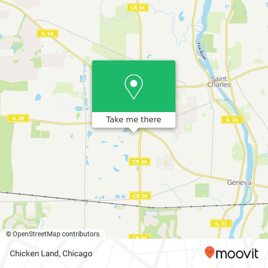 Chicken Land map