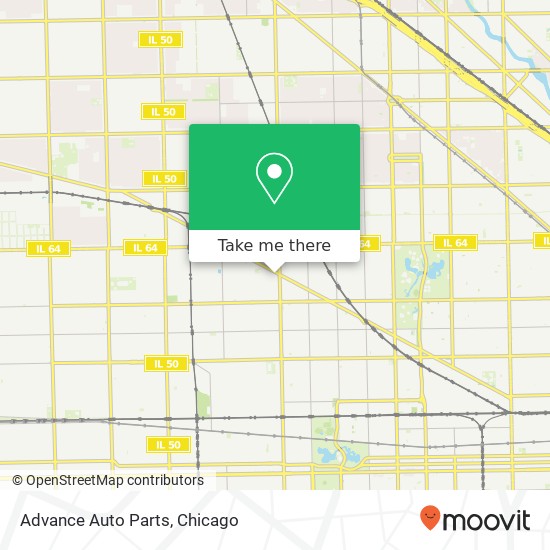 Advance Auto Parts map