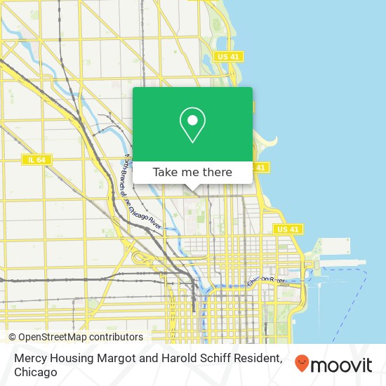 Mapa de Mercy Housing Margot and Harold Schiff Resident