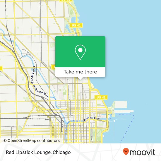 Red Lipstick Lounge map