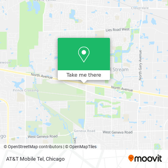 AT&T Mobile Tel map