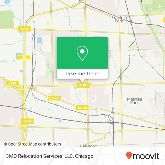 Mapa de 3MD Relocation Services, LLC