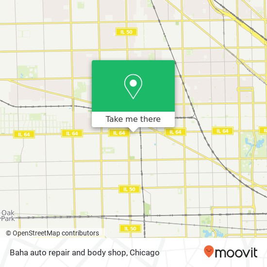 Mapa de Baha auto repair and body shop