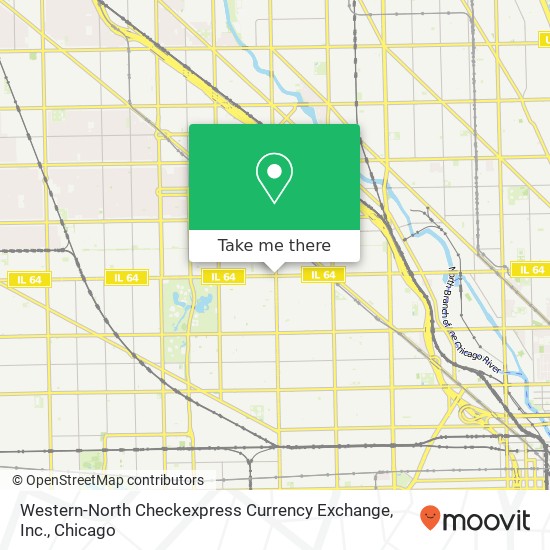 Mapa de Western-North Checkexpress Currency Exchange, Inc.