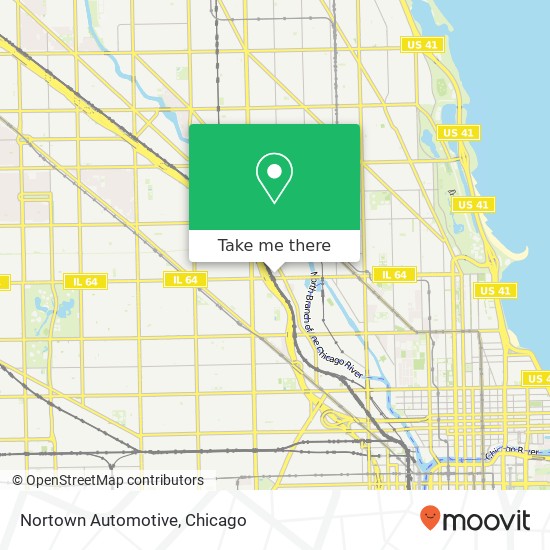 Nortown Automotive map