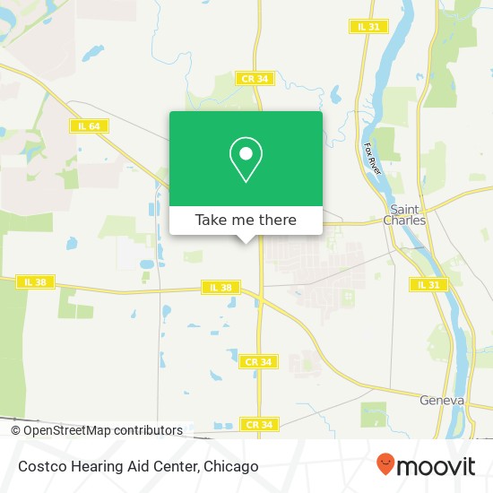 Costco Hearing Aid Center map