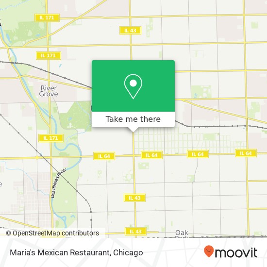 Maria's Mexican Restaurant map