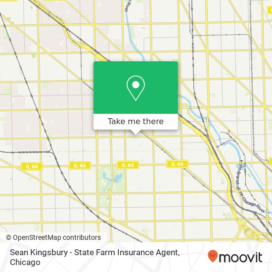 Sean Kingsbury - State Farm Insurance Agent map