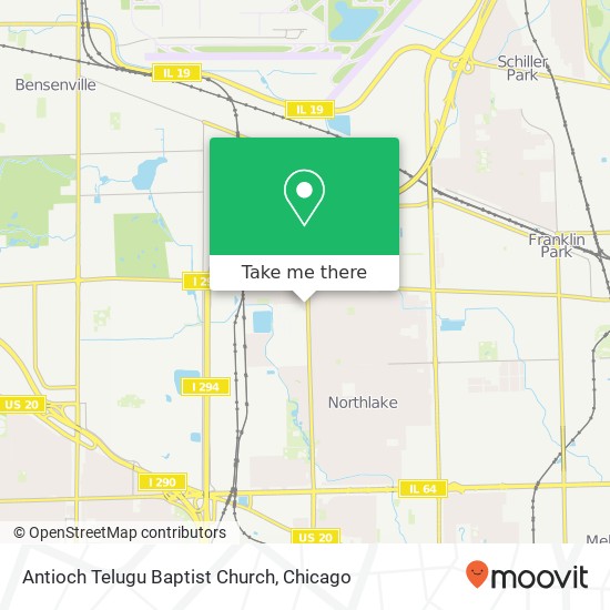 Antioch Telugu Baptist Church map