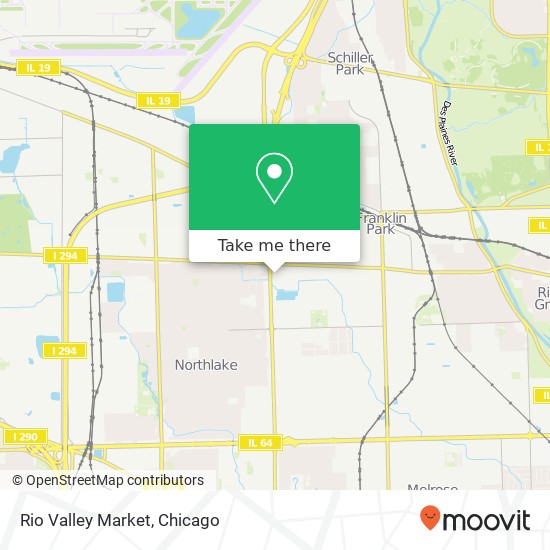 Rio Valley Market map