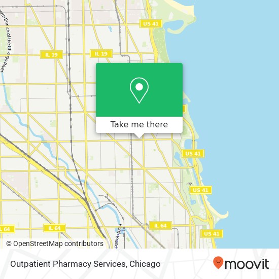 Outpatient Pharmacy Services map