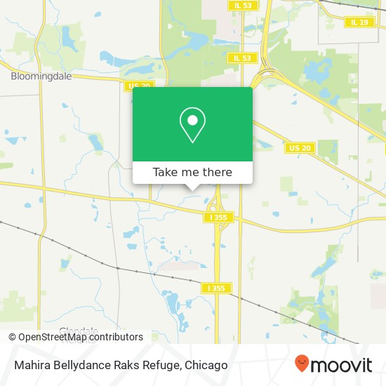 Mapa de Mahira Bellydance Raks Refuge