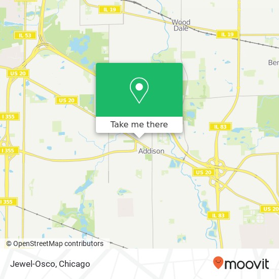 Jewel-Osco map
