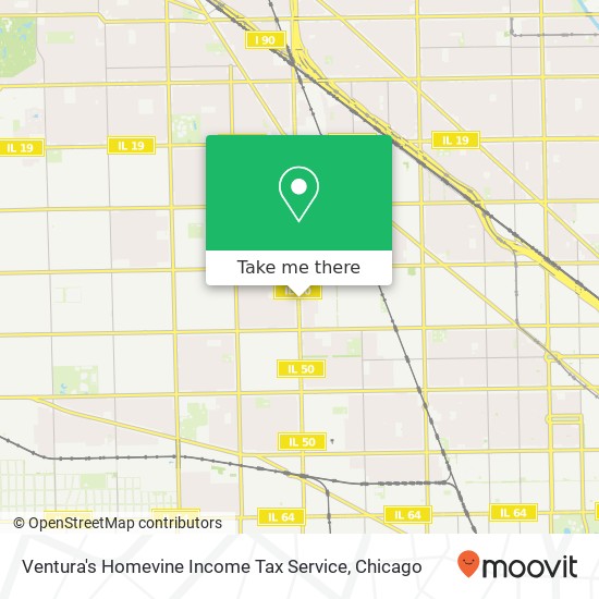 Mapa de Ventura's Homevine Income Tax Service