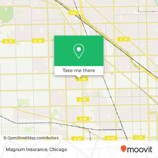 Magnum Insurance map